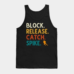 Block Release Catch Spike Tank Top